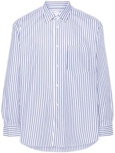 striped cotton shirt by COMME DES GARCONS