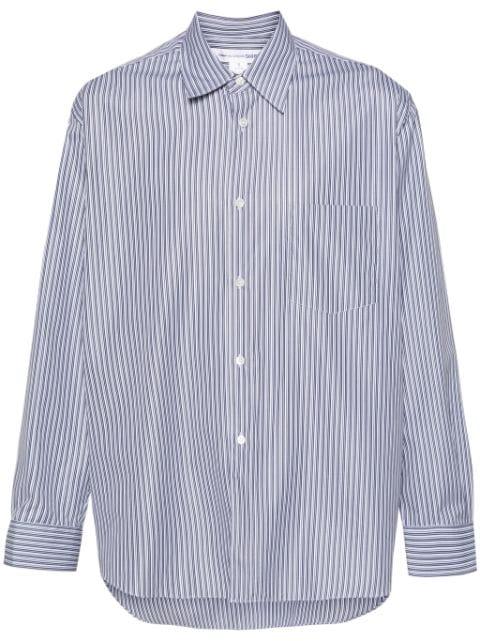 striped cotton shirt by COMME DES GARCONS