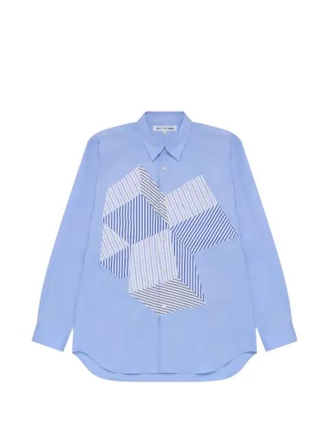 striped-detail shirt by COMME DES GARCONS