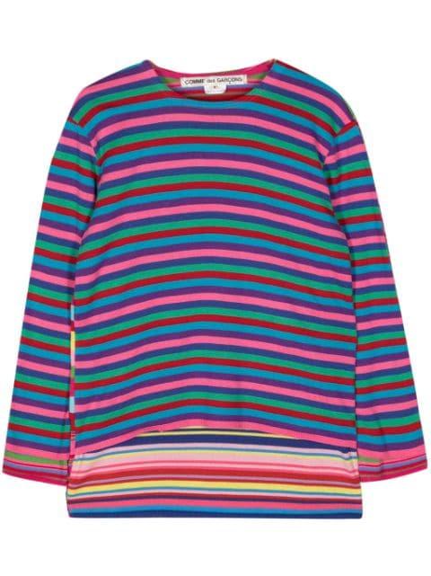 striped layered jumper by COMME DES GARCONS