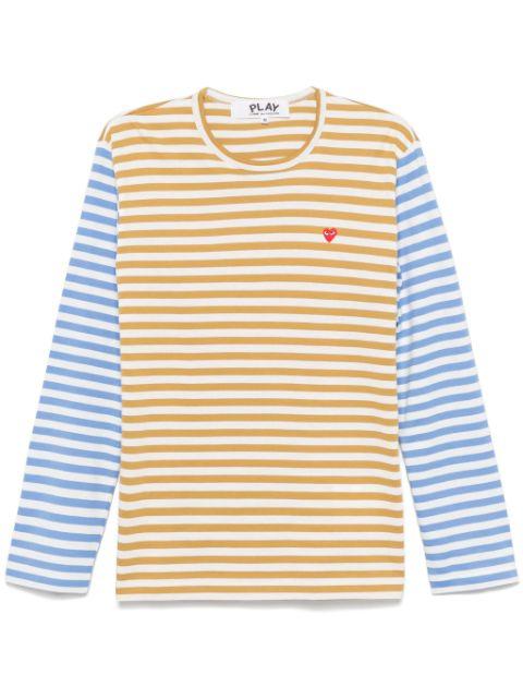 striped long-sleeve T-shirt by COMME DES GARCONS