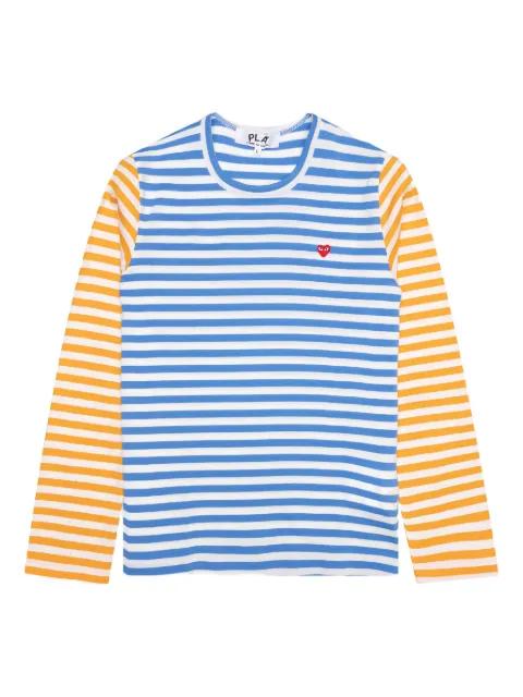 striped long-sleeve T-shirt by COMME DES GARCONS