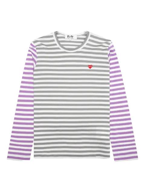 striped long-sleeve T-shirt by COMME DES GARCONS