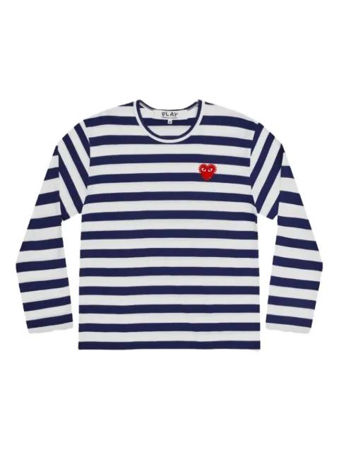 striped-pattern T-shirt by COMME DES GARCONS