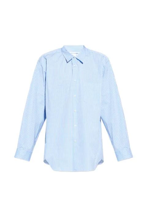 striped-pattern pocket shirt by COMME DES GARCONS