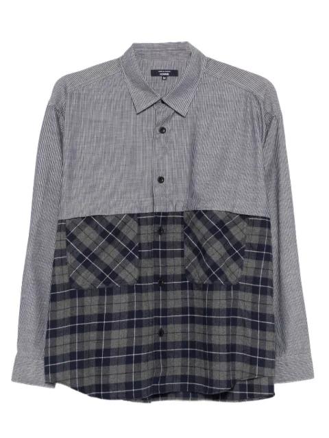 striped plaid shirt by COMME DES GARCONS