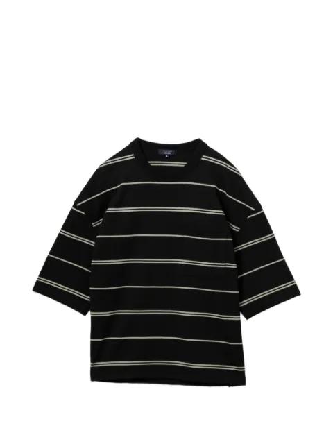 striped pocket T-shirt by COMME DES GARCONS