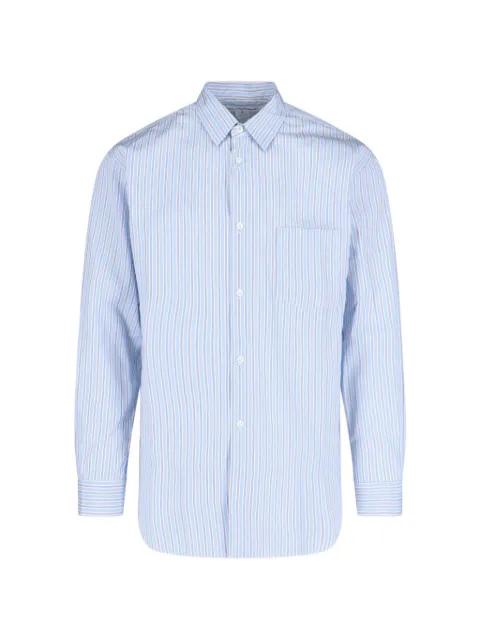 striped pocket shirt by COMME DES GARCONS