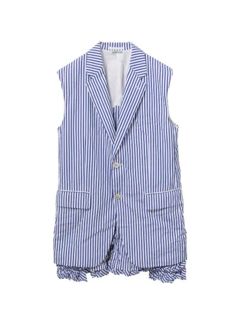 striped waistcoat by COMME DES GARCONS