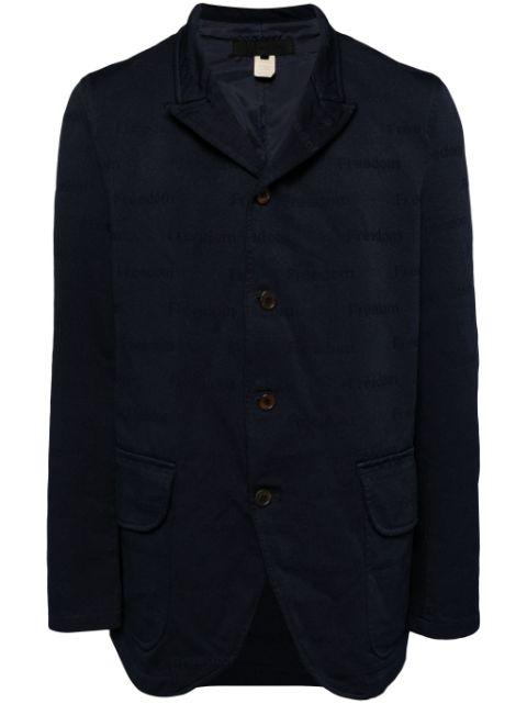 strong will printed jacket by COMME DES GARCONS