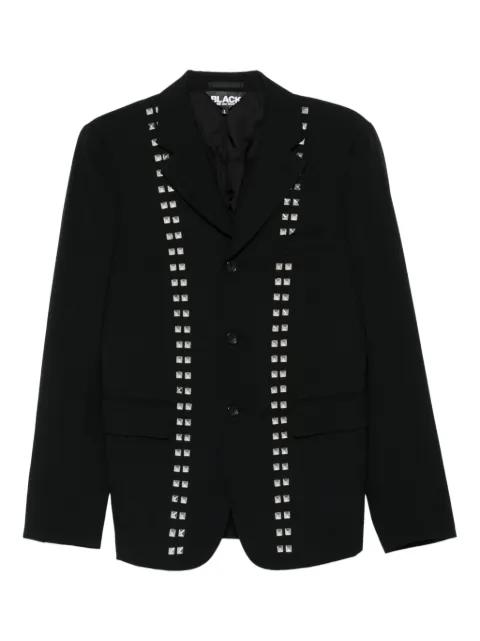 stud-embellished single-breasted blazer by COMME DES GARCONS