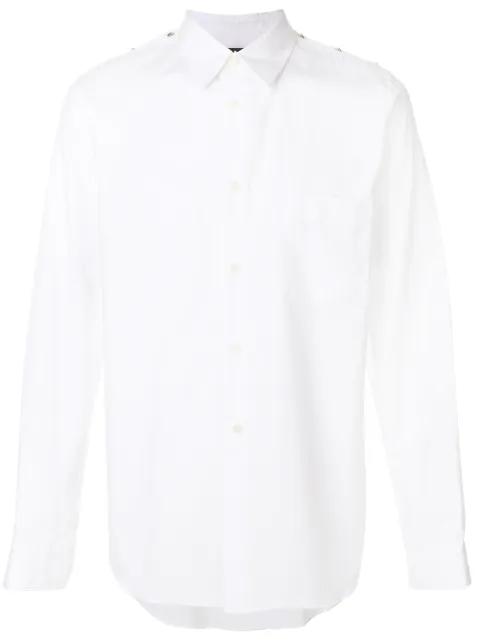 stud shoulder shirt by COMME DES GARCONS