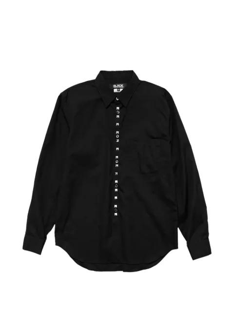 studded poplin shirt by COMME DES GARCONS