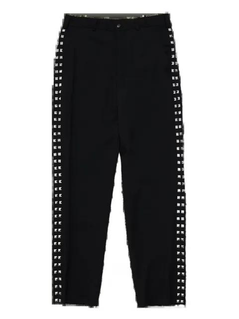 studded trousers by COMME DES GARCONS
