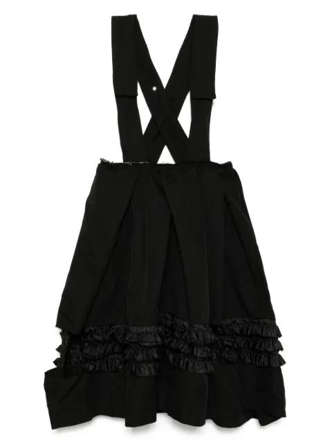 taffeta frill pinafore by COMME DES GARCONS