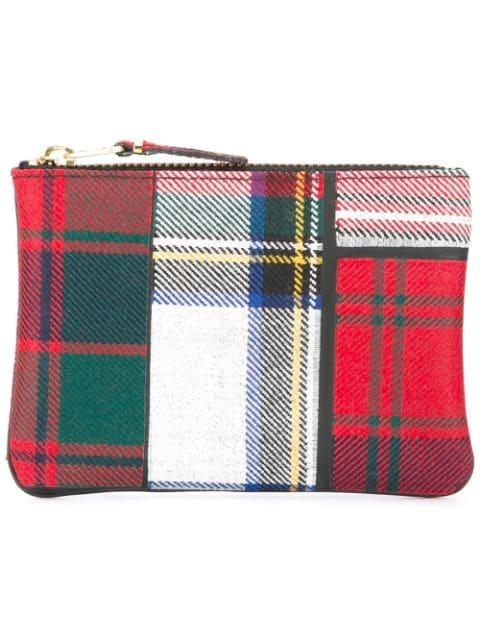 tartan patchwork wallet by COMME DES GARCONS