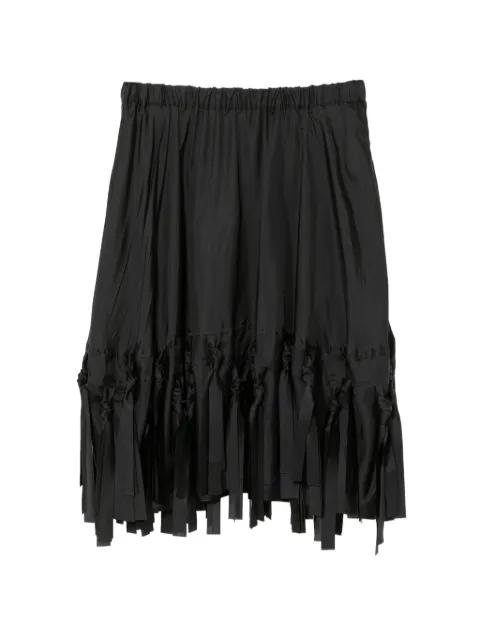 tassel-embellished midi skirt by COMME DES GARCONS