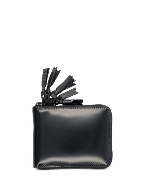 tassel-zip leather wallet by COMME DES GARCONS