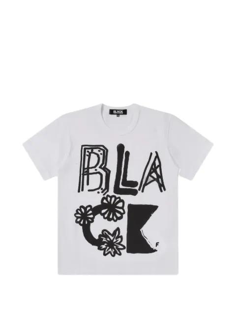 text-print T-shirt by COMME DES GARCONS