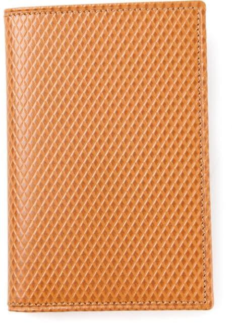 textured bi-fold wallet by COMME DES GARCONS