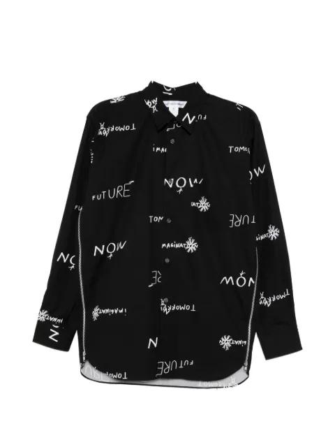 tomorrow future zip shirt by COMME DES GARCONS