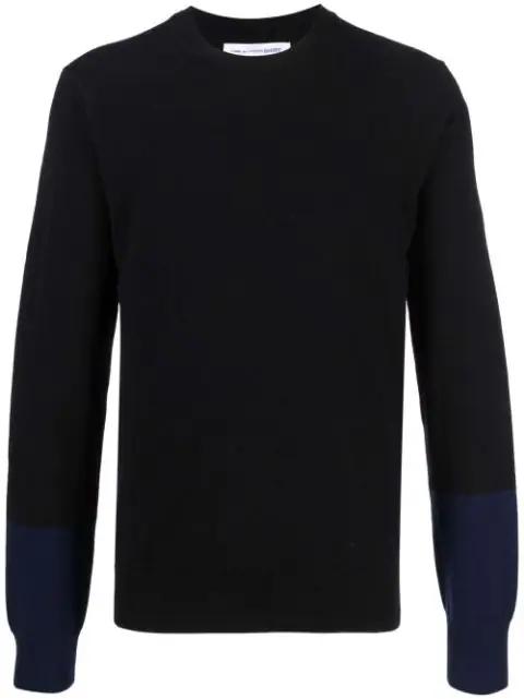 tonal wool jumper by COMME DES GARCONS
