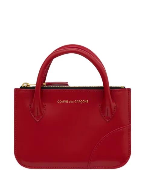 top handle zip wallet by COMME DES GARCONS