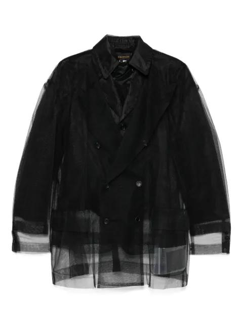 tulle blazer by COMME DES GARCONS