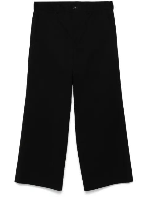 twill trousers by COMME DES GARCONS