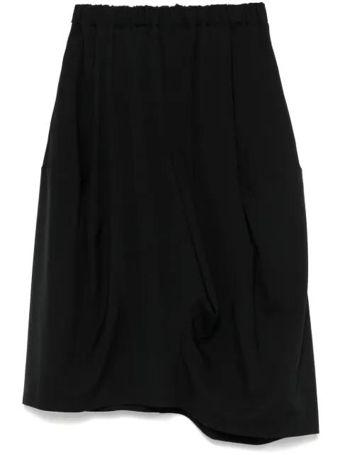 twill-weave shorts by COMME DES GARCONS