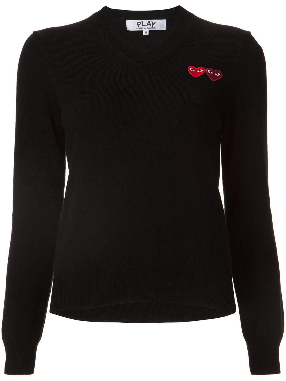 v neck jumper by COMME DES GARCONS
