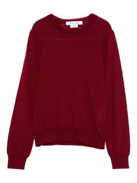 wool crew-neck sweater by COMME DES GARCONS