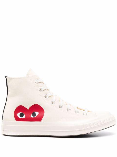 x Converse Chuck 70 "White" sneakers by COMME DES GARCONS