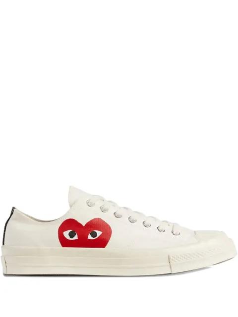 x Converse heart-logo sneakers by COMME DES GARCONS