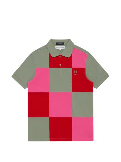 x  Fred Perry logo-embroidered polo shirt by COMME DES GARCONS
