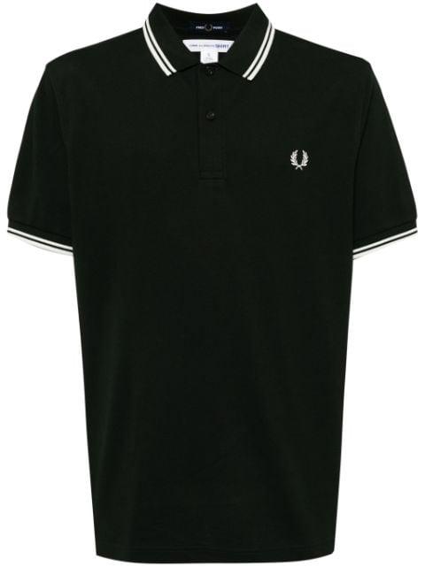 x Fred Perry striped polo shirt by COMME DES GARCONS