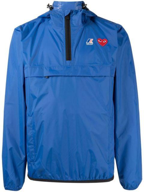 x K-Way quarter-zip jacket by COMME DES GARCONS