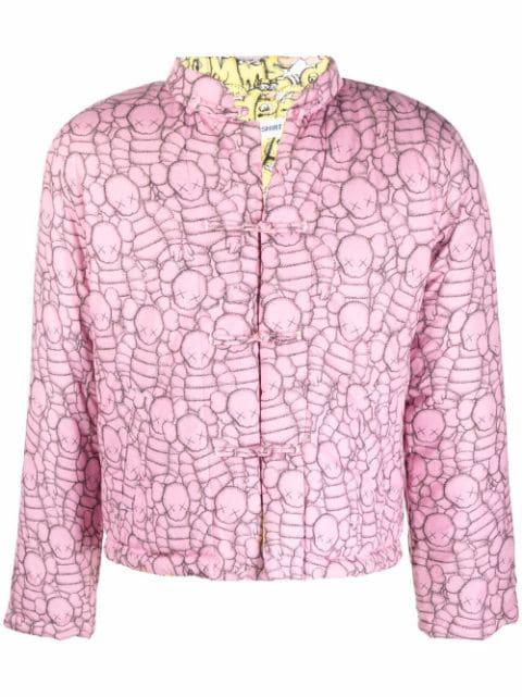 x KAWS reversible padded jacket by COMME DES GARCONS
