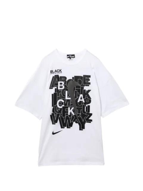 x Nike logo-print T-shirt by COMME DES GARCONS