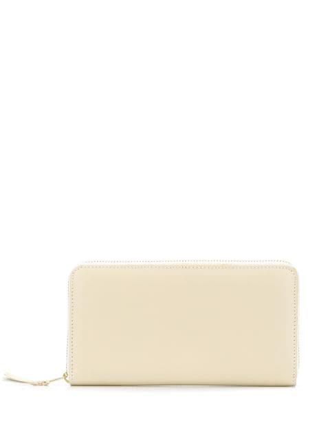 zip around leather purse by COMME DES GARCONS