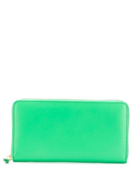 zip-around leather wallet by COMME DES GARCONS