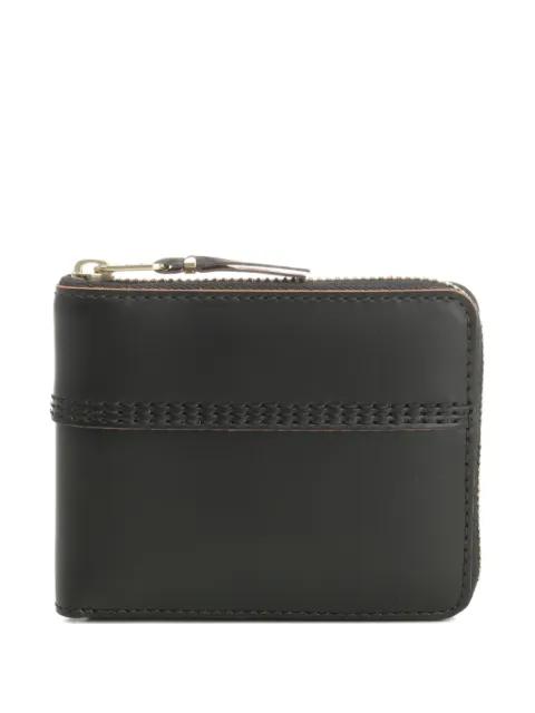 zip-around leather wallet by COMME DES GARCONS