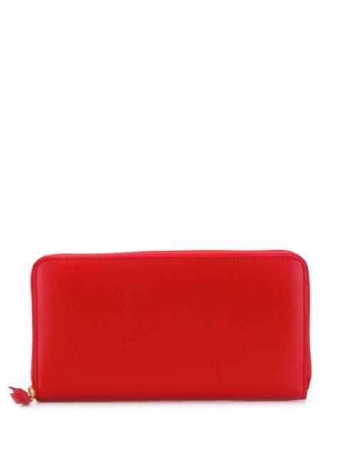 zip-around leather wallet by COMME DES GARCONS