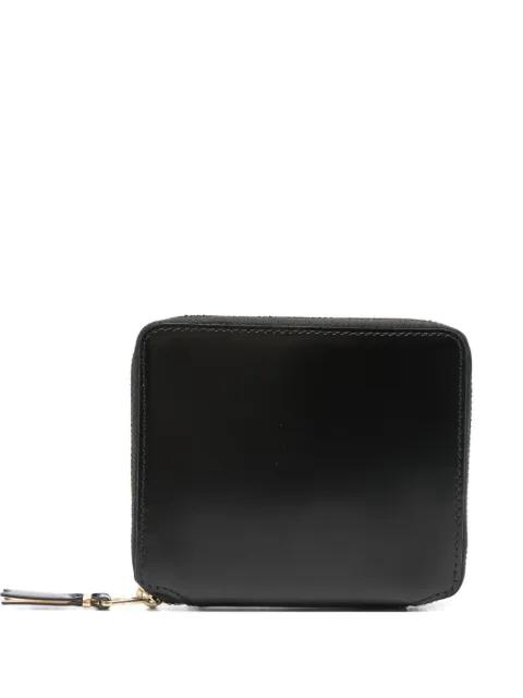 zip-around leather wallet by COMME DES GARCONS