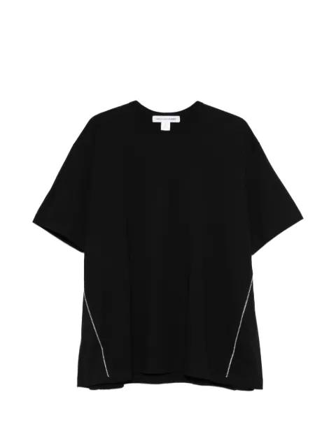 zip cotton T-shirt by COMME DES GARCONS