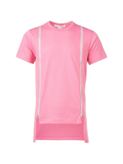 zip-detail T-shirt by COMME DES GARCONS