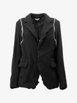 zip-detail flecked jacket by COMME DES GARCONS zip-detail flecked jacket by COMME DES GARCONS