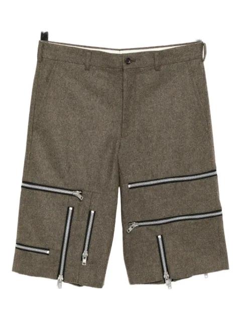 zip-detail shorts by COMME DES GARCONS