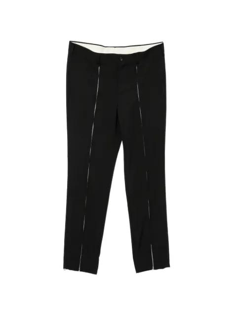 zip-detail trousers by COMME DES GARCONS