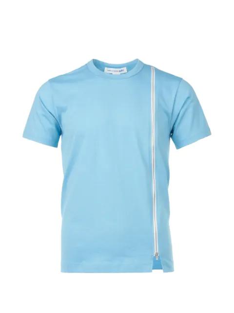 zip-embellishment T-shirt by COMME DES GARCONS